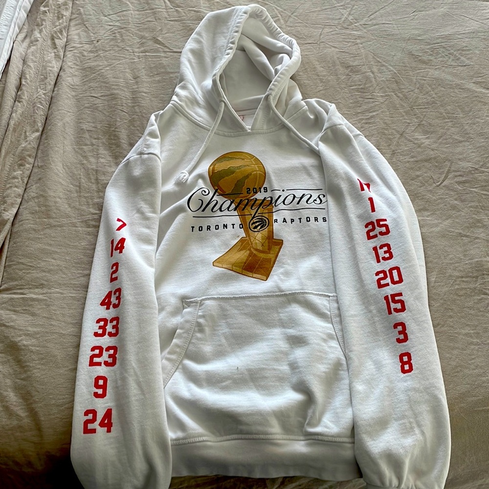 Mitchell and Ness Toronto Raptors Championship Hoodie